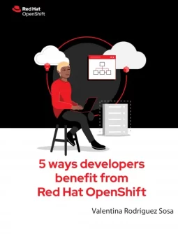 borítókép: könyvajánlóhoz - 5 ways developers benefit from Red Hat OpenShift